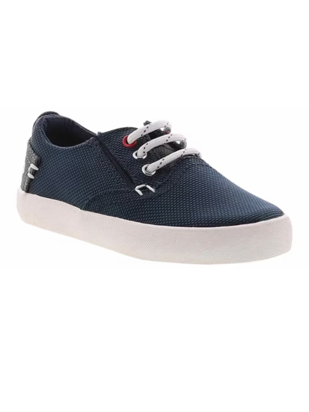 EUC Sperry Top Sider Boys Little Kid Bodie Jr. Sneaker Navy Blue & Gray Size13.5